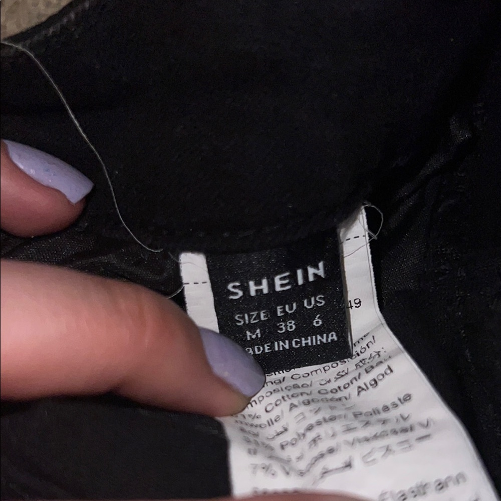 Black Ripped Jeans - Picture 2 of 3